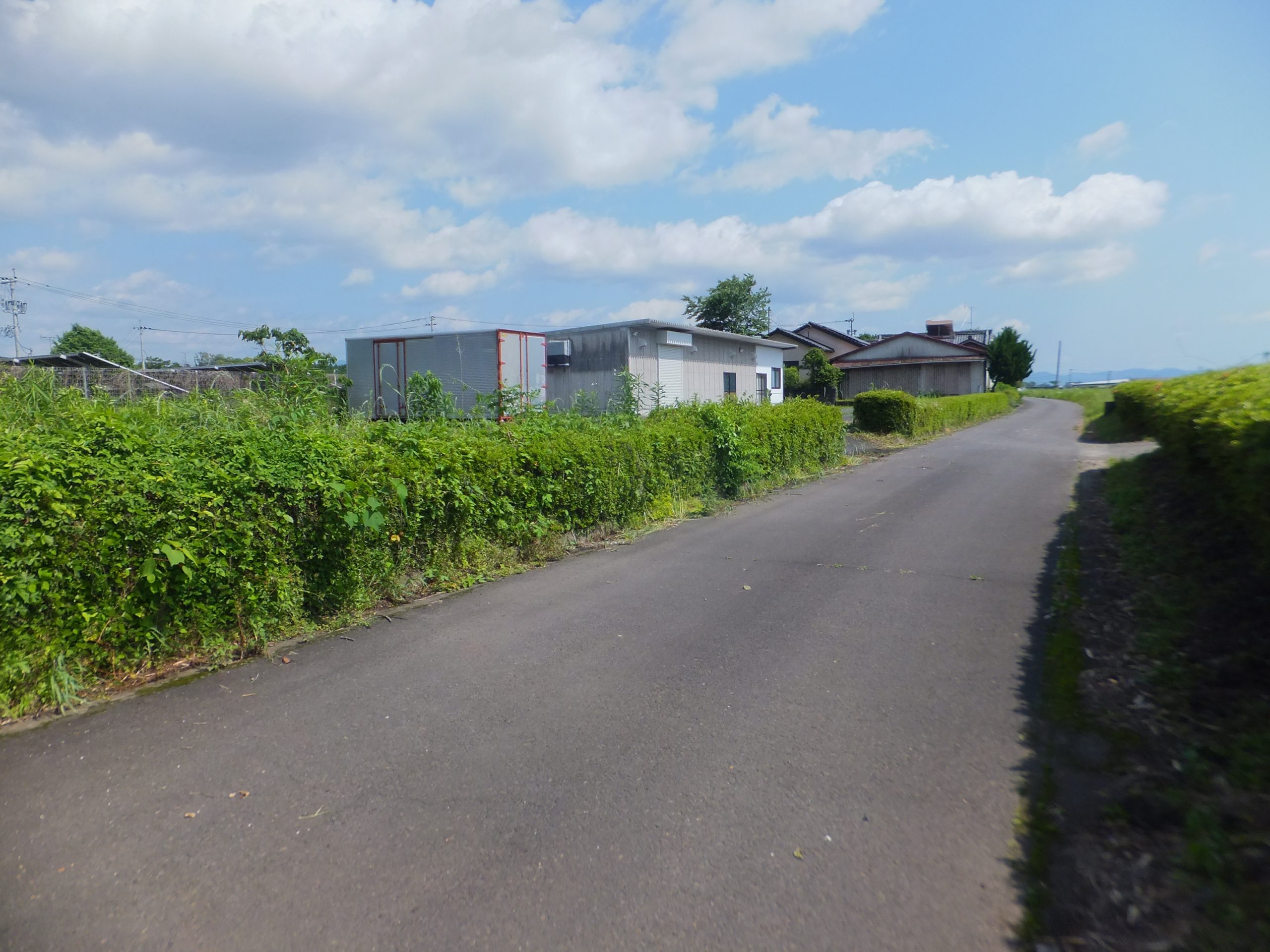 丸谷町　売事業用土地建物　580万　眺望抜群！
