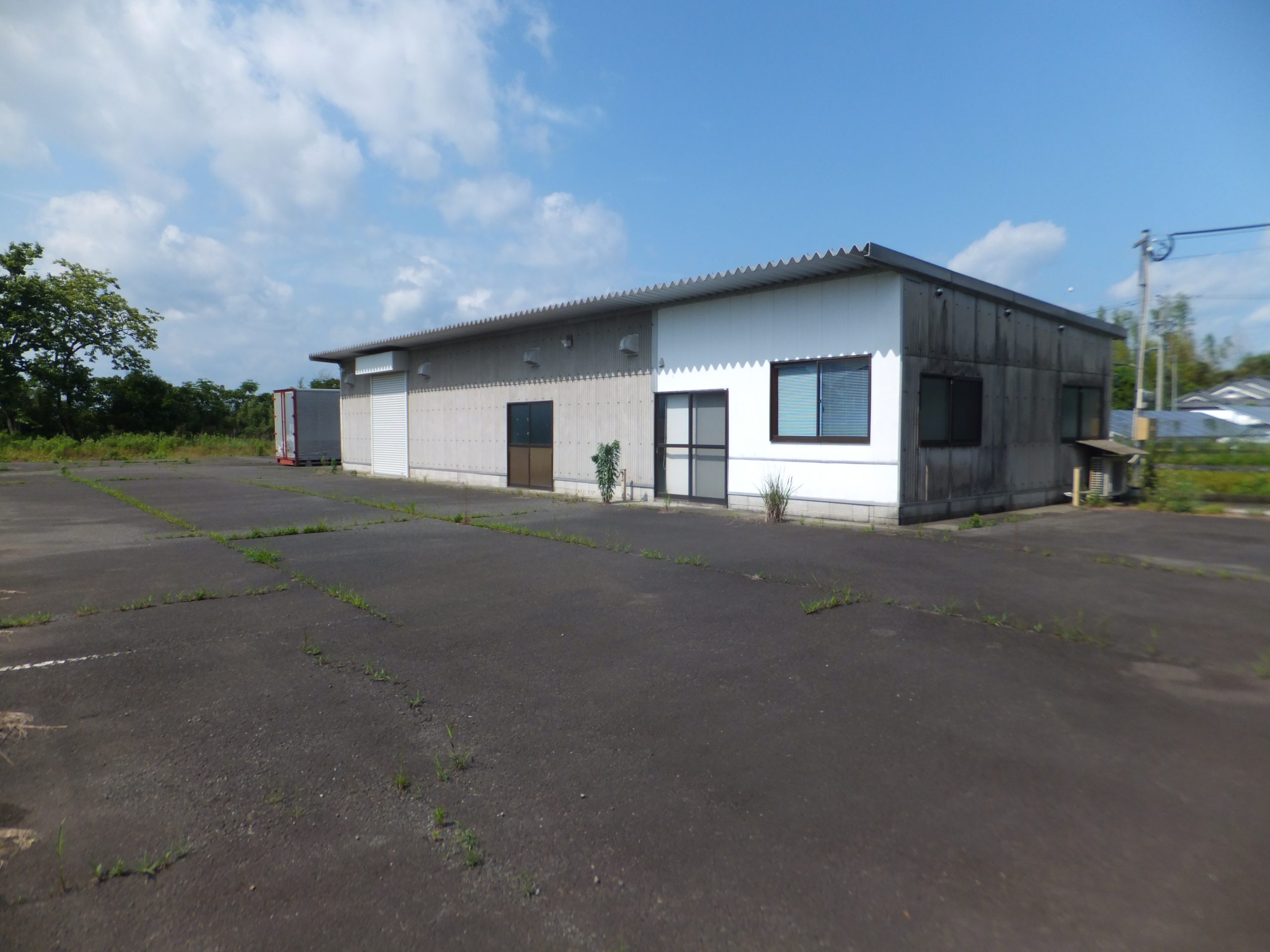 丸谷町　売事業用土地建物　580万　眺望抜群！
