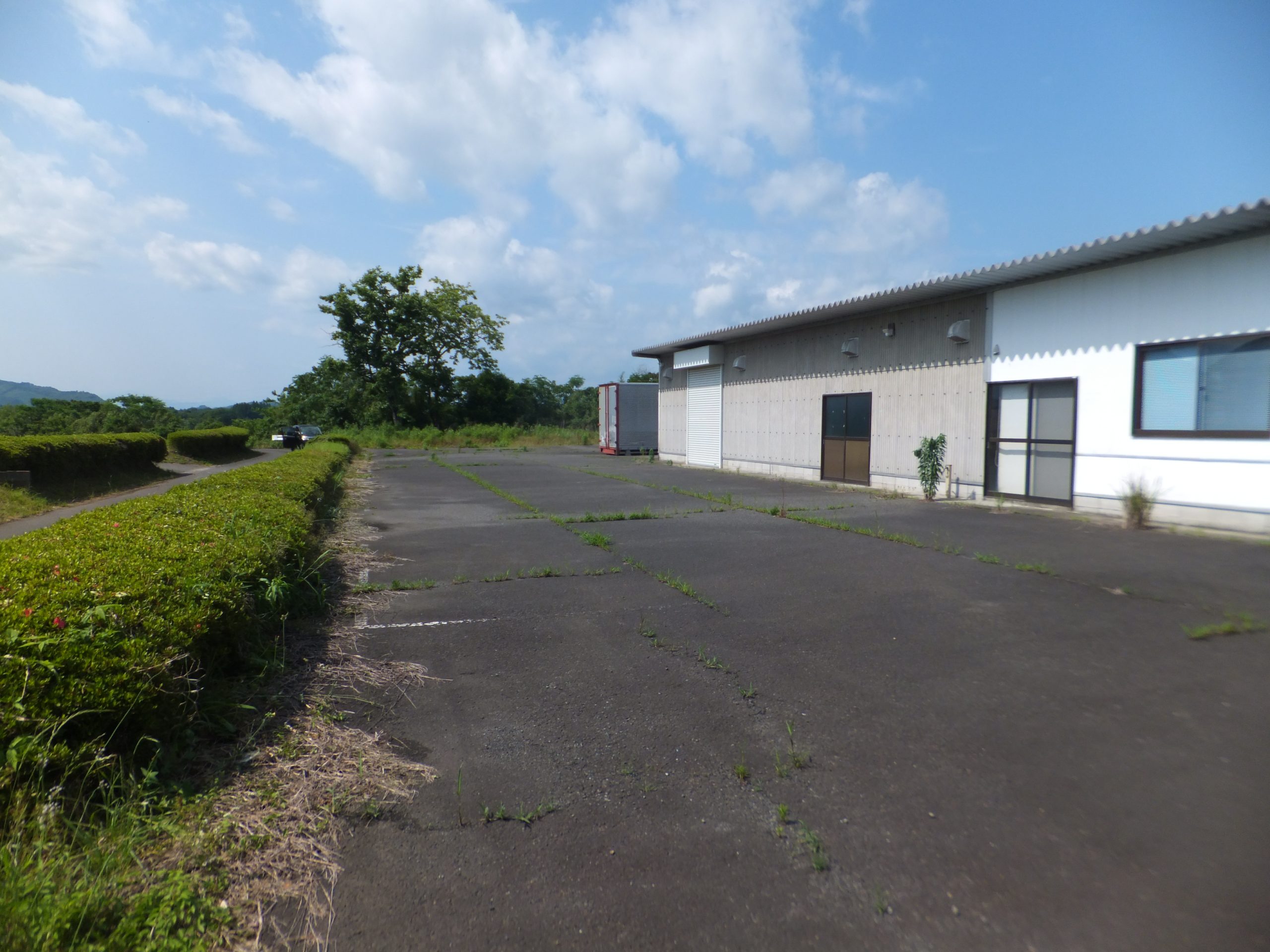 丸谷町　売事業用土地建物　580万　眺望抜群！
