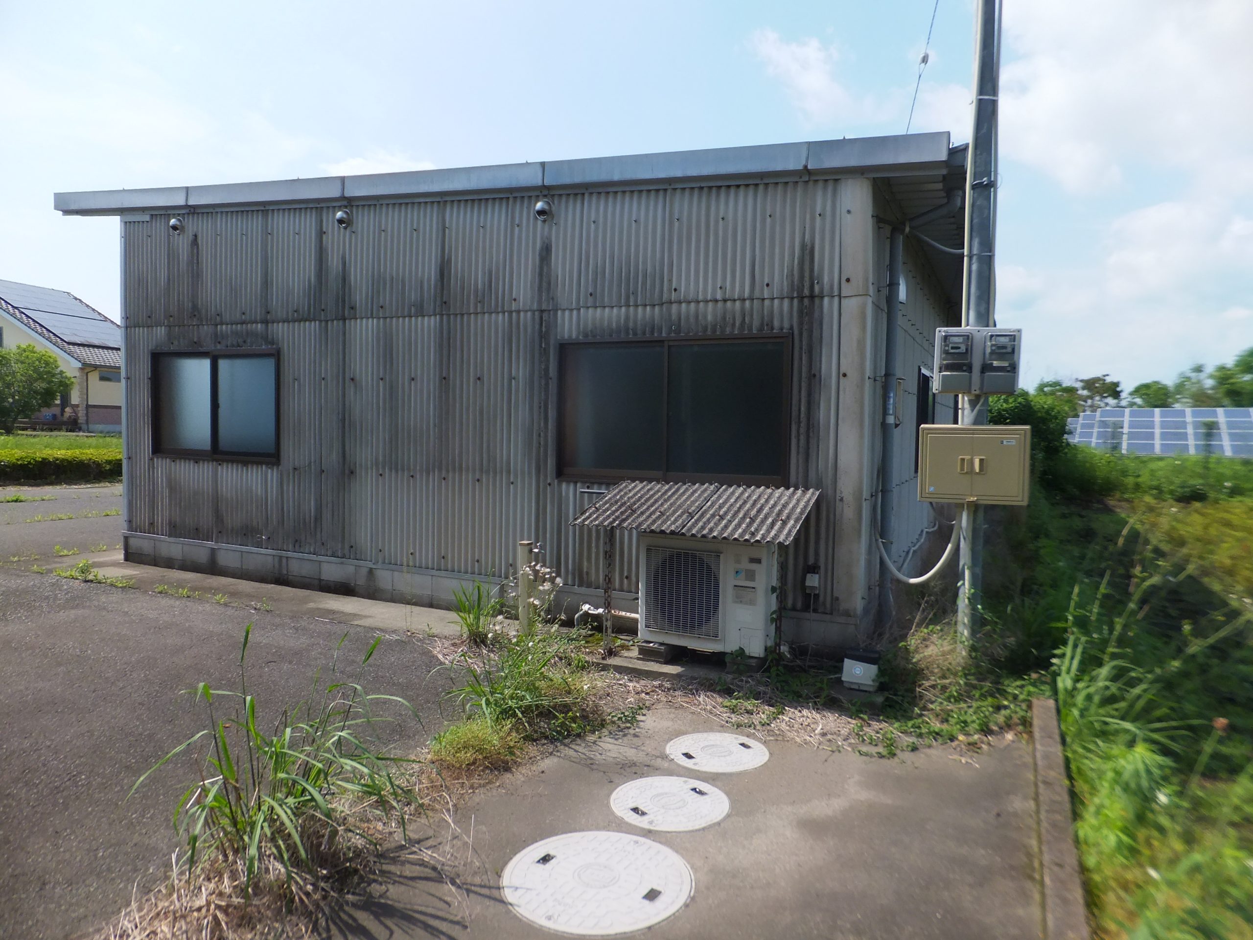 丸谷町　売事業用土地建物　580万　眺望抜群！