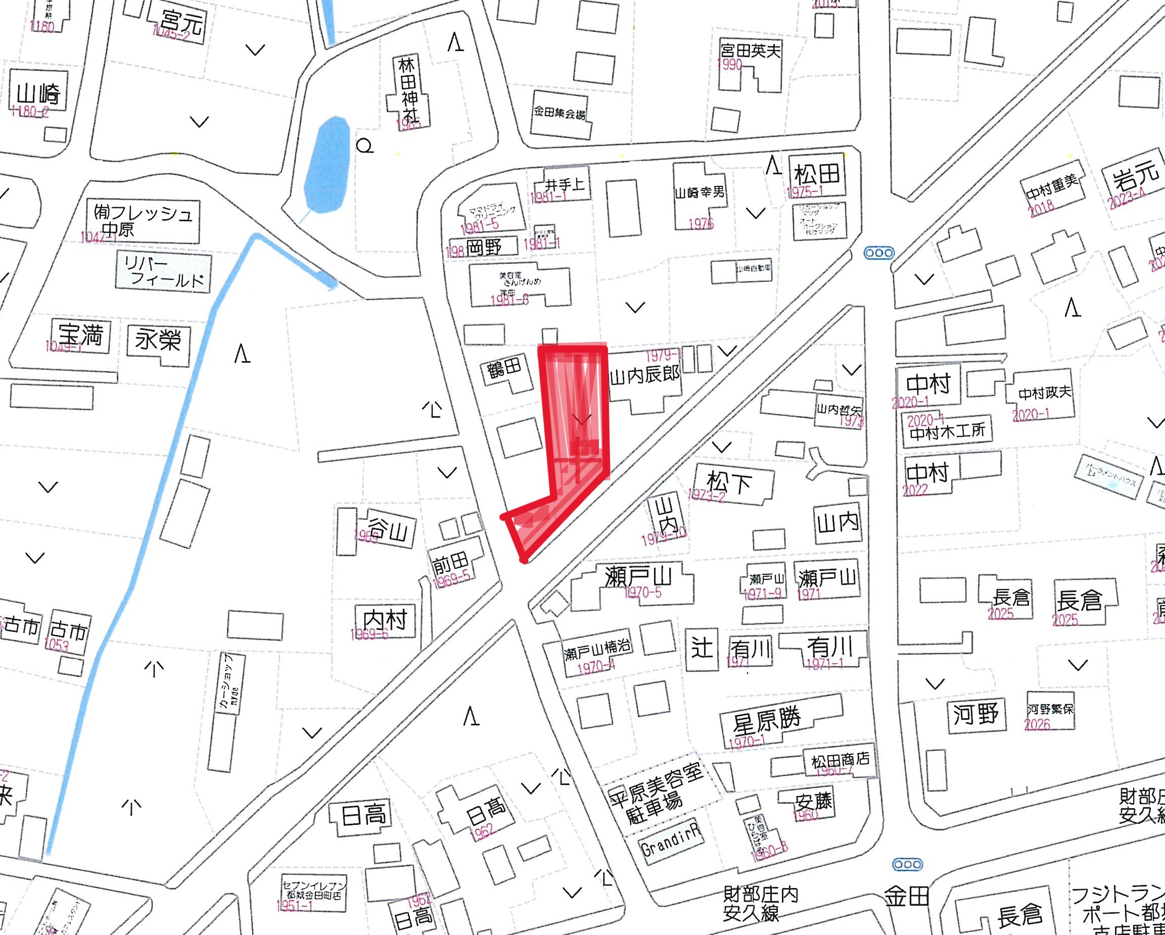 都城市金田町 売地情報【沖水小・中学校区】