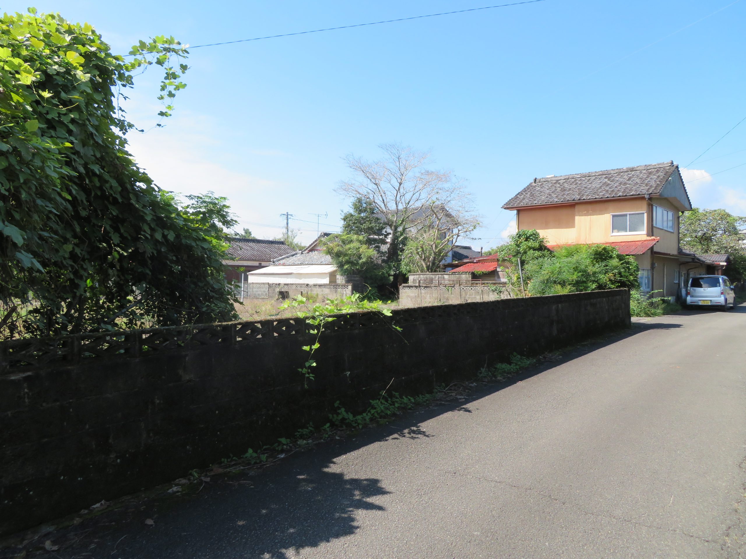 【都城市高城町有水】広々1225㎡（約370坪）の売土地｜有水小学校すぐそば