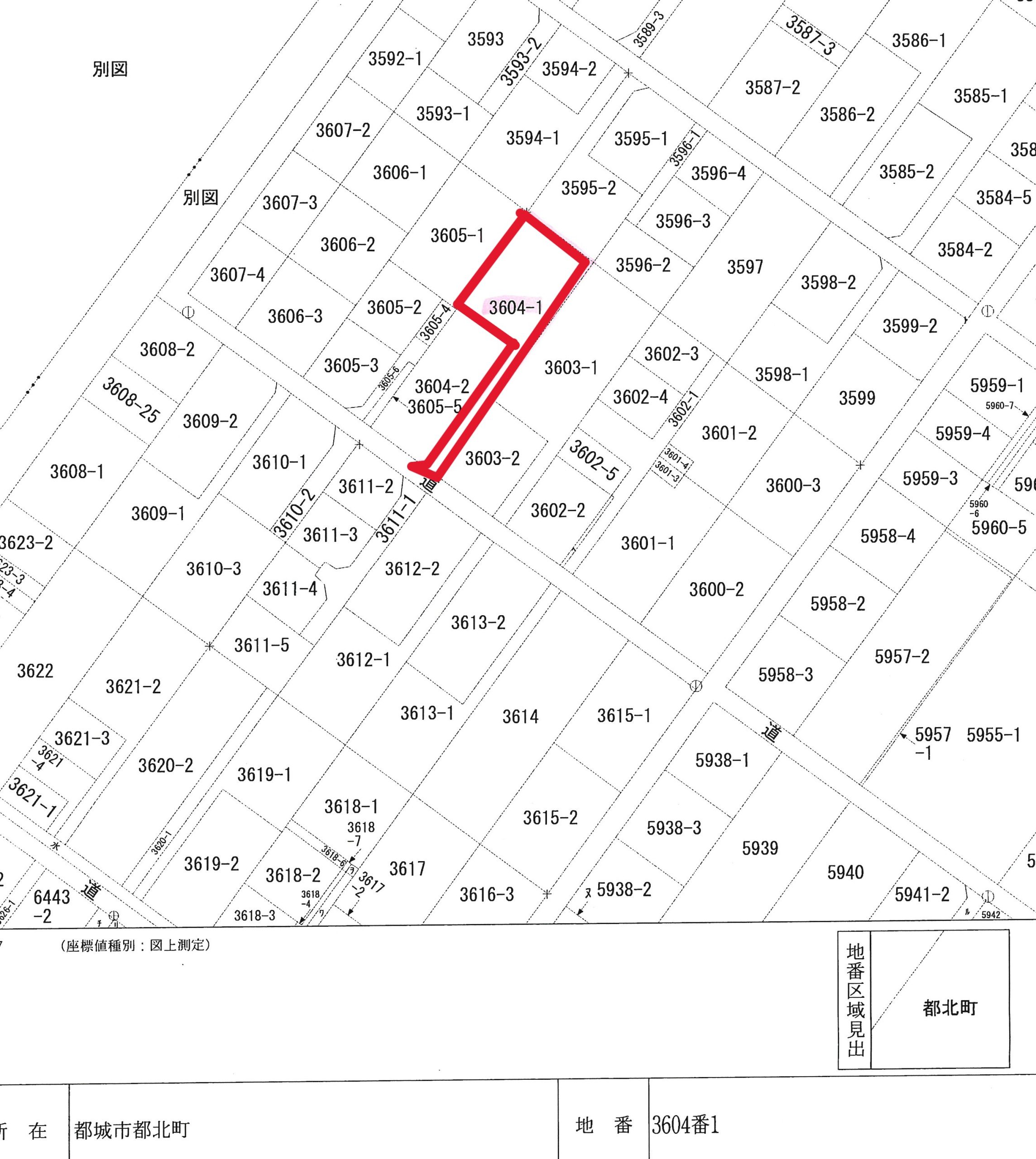 都城市都北町の売地162坪｜南道路接道・農地転用可・650万円