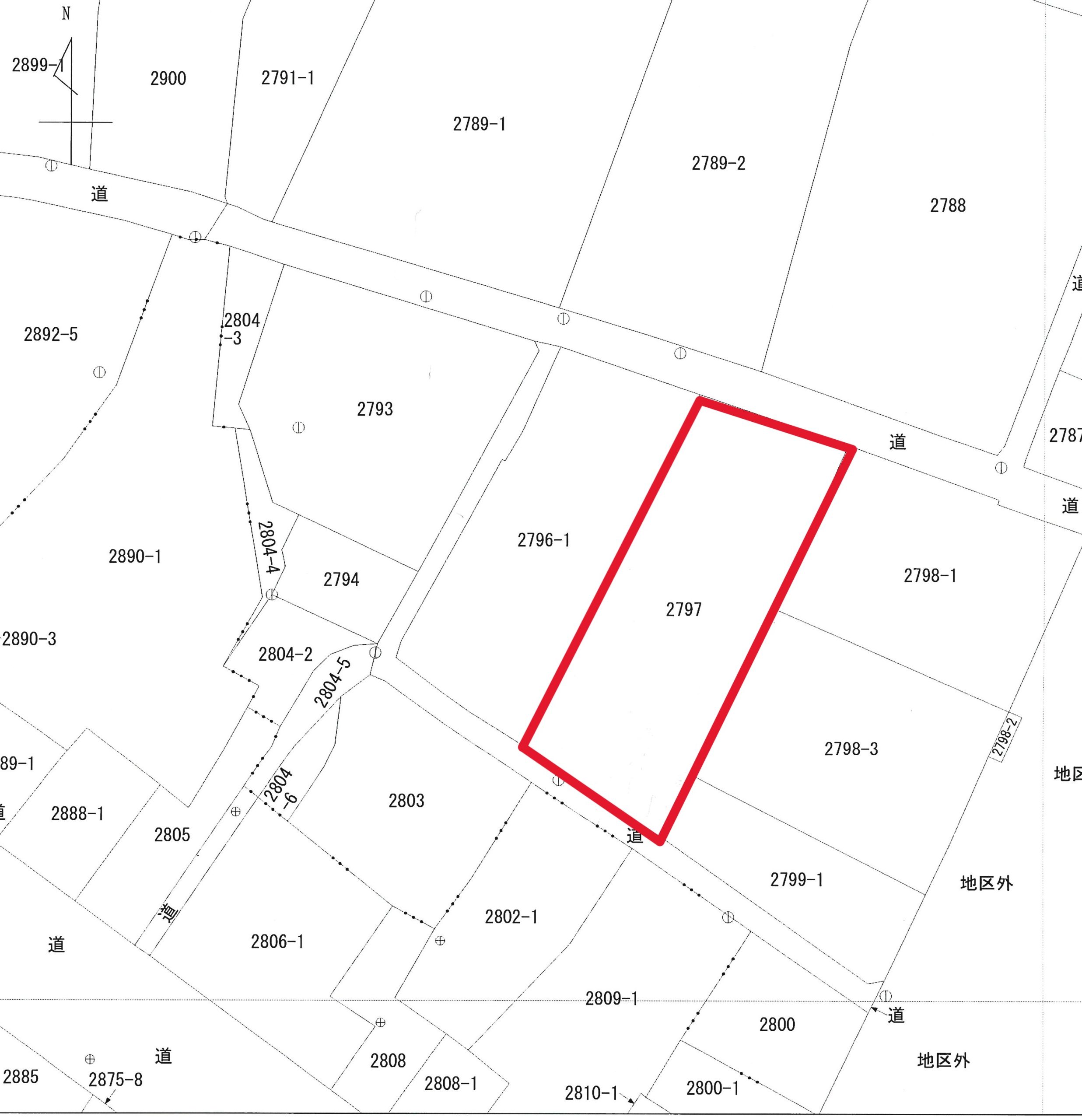高城町穂満坊 売地情報｜住宅・事業用に最適な828㎡の土地